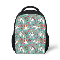 Дети детский сад рюкзак школьные сумки для девочек британи цветок книга Сумка Softback дети опрятный школьный ранец