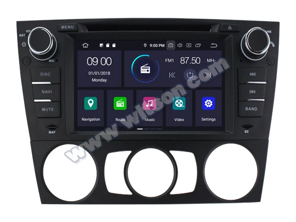 WITSON Android 10 0 8 ядерный 4 Гб ОЗУ + 64 ПЗУ аудио система с gps для BMW 3 серии E90/E91/E92/E93
