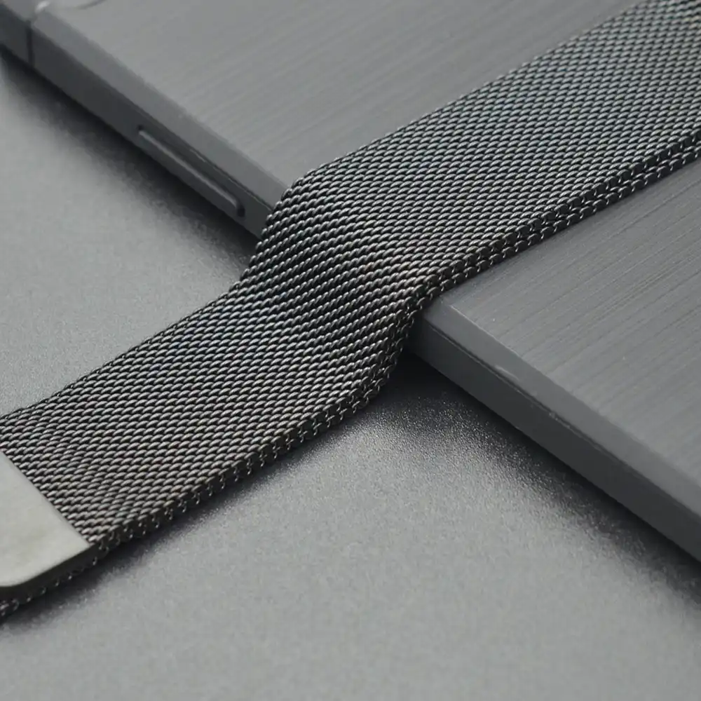 Milanese Loop ремешок для Apple watch 38 42 мм соединяющий браслета Магнитная Регулируемая