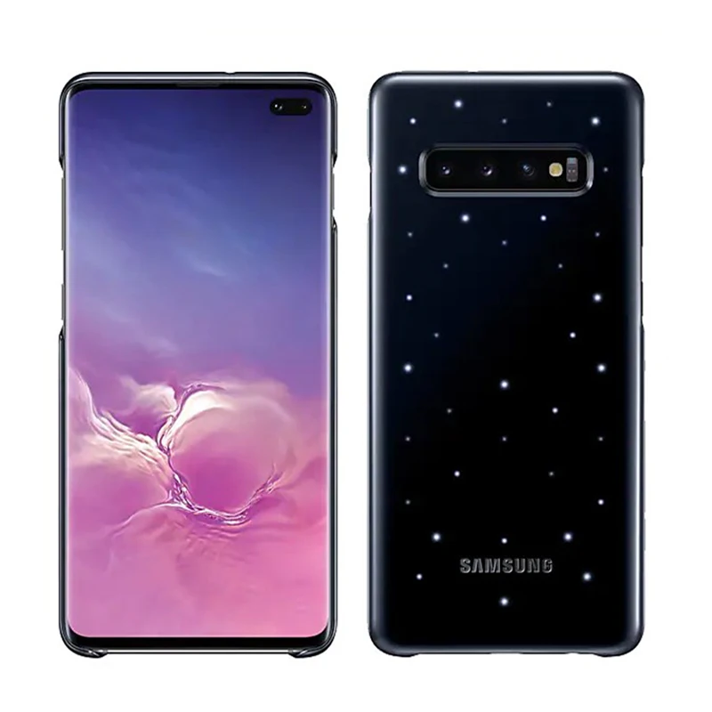 Интеллектуальный светодиодный чехол для samsung Galaxy S10 Plus S10E S10 S10+ SM-G9730 G9750 G9750 светодиодный чехол с эффектом освещения