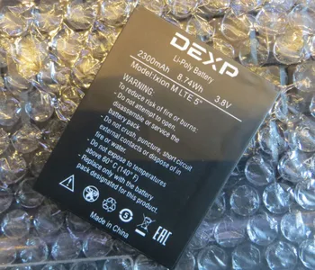 

3.8V batteries Rechargeable Li-ion Li-polymer Built-in lithium polymer battery for DEXP IXION M lte 5" 2300mah BP-4A-I