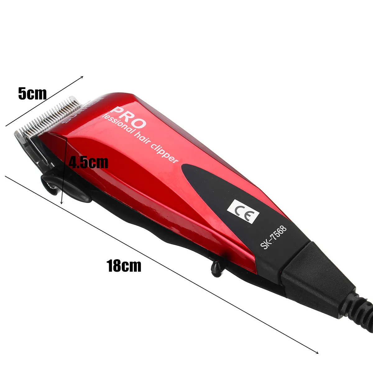 SURKER 220V Electric Men Hair Trimmer