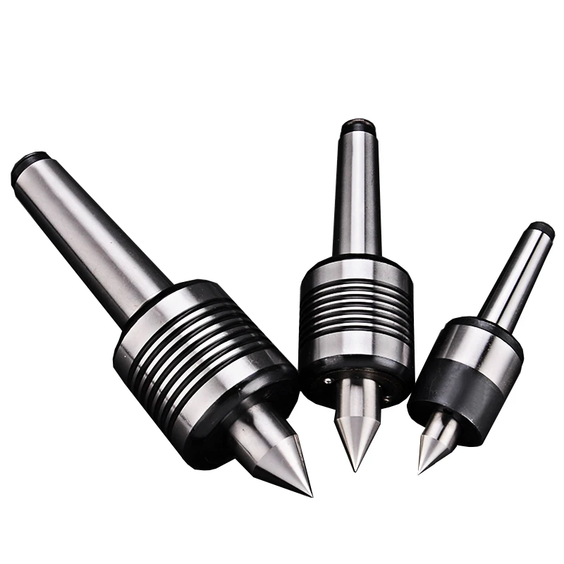 

Lathe precision rotating tip tungsten steel head MT2/3/4 live top Mohs handle active top mold CNC rotary ejector