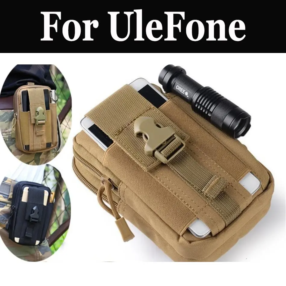 Военная тактическая поясная сумка чехол кошелек для телефона UleFone Mix 2 S8 pro Power 3 Armor