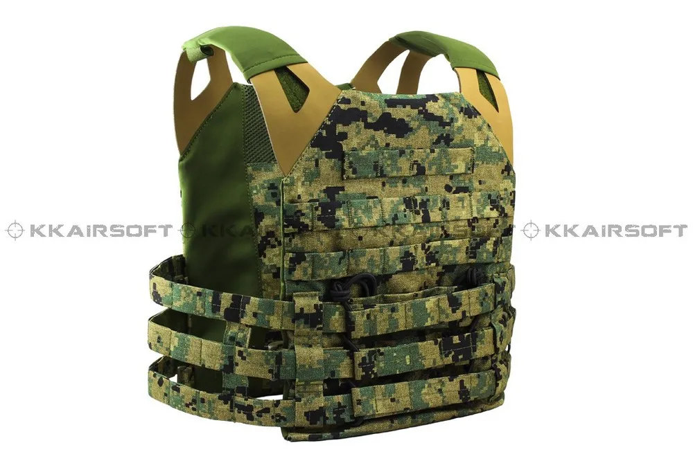 Военный Тактический Жилет molle 1000D Airsoft Emerson JPC тактический жилет простая версия(AOR1 AT Marpat Woodland) em7344e