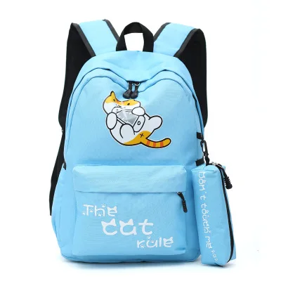

Anime Neko Atsume Cosplay Japanese cute student campus backpack leisure travel backpack birthday gift