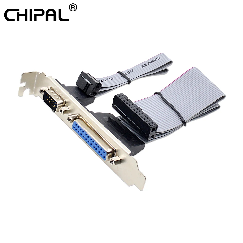 CHIPAL для разъема PCI слота серийный штырь DB9 с параллельным штырьковым кабелем DB25 28 5