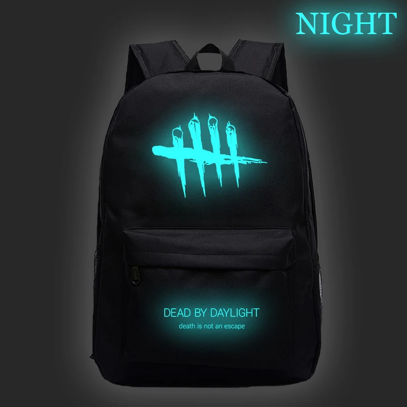 

Dead By Daylight Backpack Student School Bag Children BoysGirls Casual Travel Backpack Luminous Galaxy Backpack