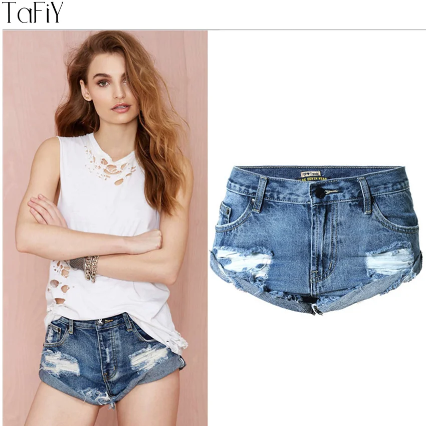 Женские модные манжеты джинсовые шорты горячие летние джинсы фестиваль плюс размер шорты винтажные потертые рваные джинсы пляжные шорты