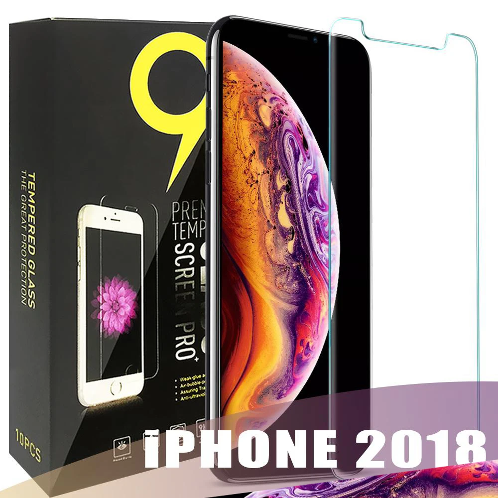 500 шт для iPhone 7 8 XR XS MAX X защита экрана J3 J7 prime Huawei P20 Lite Xiaomi 0 26 мм 2.5D 9H Закаленное