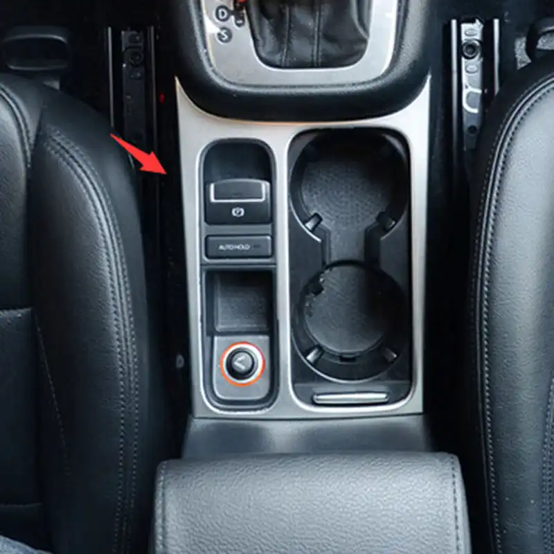 ステンレス製カップホルダー車の装飾的なフレームのステッカーtirmlhdのためのvwシャラン Vw Steels Aliexpress