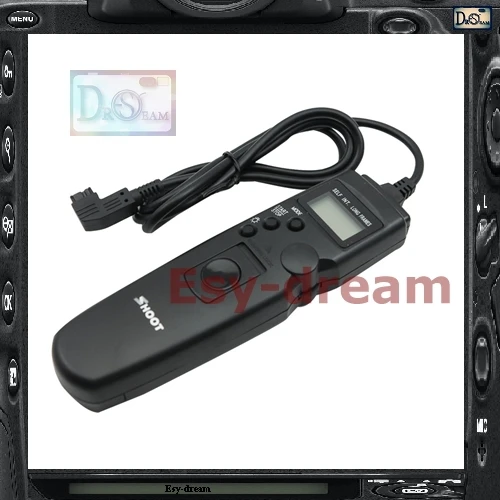 

Shutter Release Cable Timer Remote Control RM-L1AM for Sony A33 A35 A37 A55 A550 A560 A57 A580 A65 A700 A77 A850 A900 A99 II