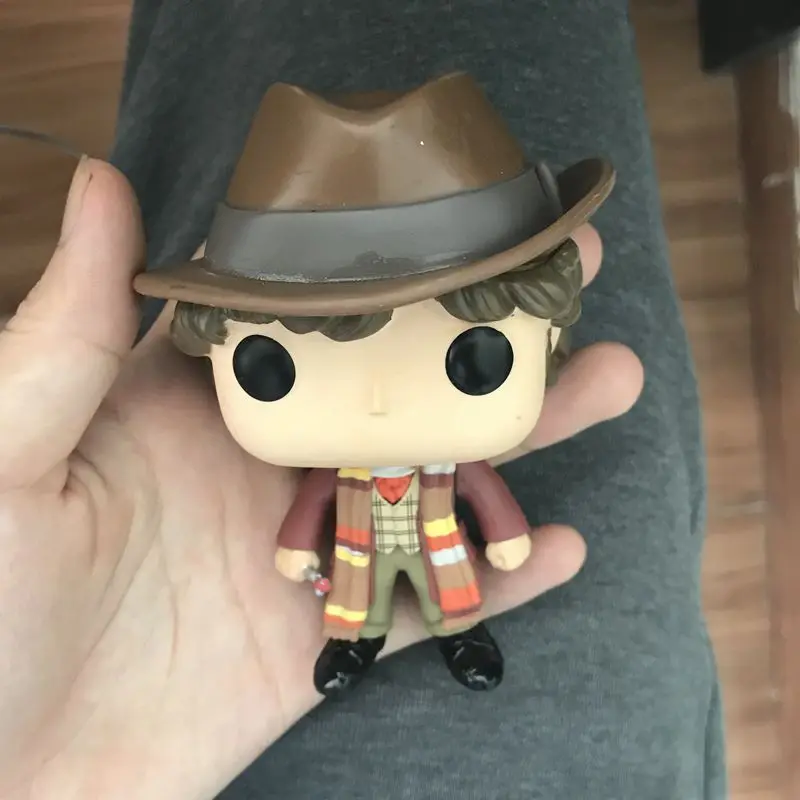 Неидеальный оригинальный Funko POP tv: Доктор Кто четвёртый доктор Виниловая фигурка