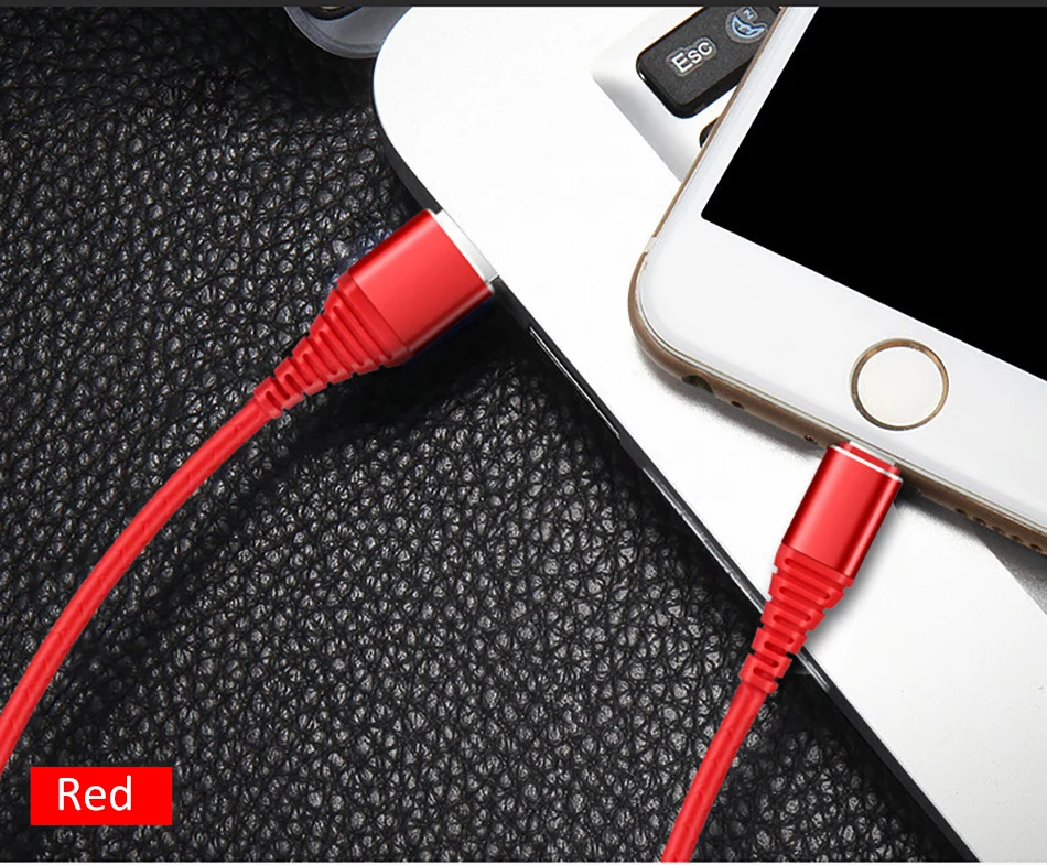 NOHON TPE Lighting Fast Charging Cable 8 Pin Phone For iPhone X 8 7 6s 5s Plus 1M Durable Data Cable For iPad Mini IOS 8 9 10 11 (11)
