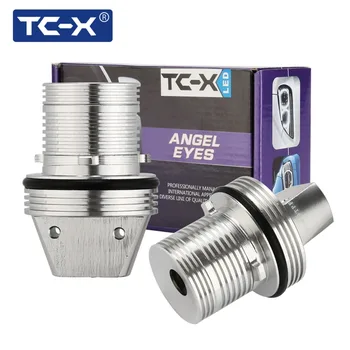

TC-X 2 Pcs 10W 6000K Angel Eyes LED Marker Lights Halo Rings for BMW E39 E53 E65 E66 E60 E61 E63 E64 E87 Car Bulbs High Quality
