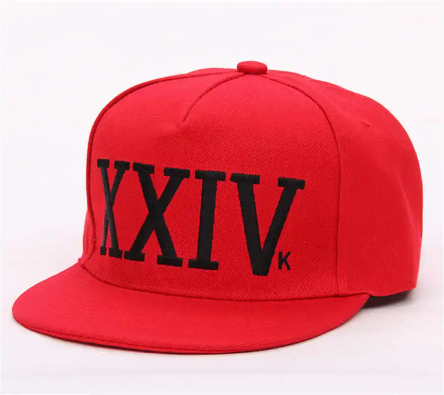 Папа Бруно Марс 24k Magic Gorras K-pop Bone Hat Бейсболка Регулируемая Хип-хоп Snapback солнцезащитная Кепка s для мужчин и женщин Регулируемая - Цвет: red and black