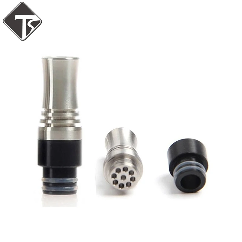 

New 510 Drip Tip With 9 Holes For Atomizer To Prevent E Liquid From Slopping Long Drip Tip Mouthpiece For RDA RTA Tank