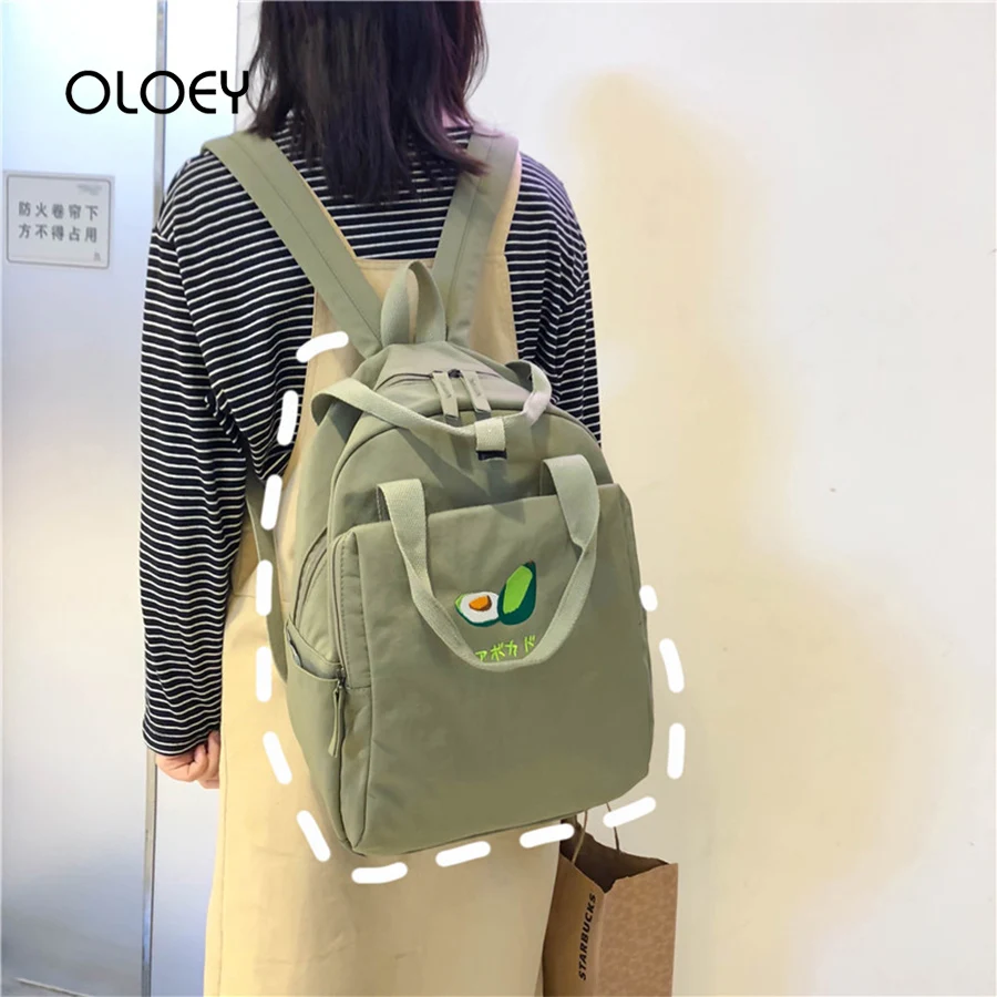 

2019 Casual Women nylon Backpack Waterproof School Bags for Teenage Girls High Quality Fashion Shoulder Travel Back pack Mochila
