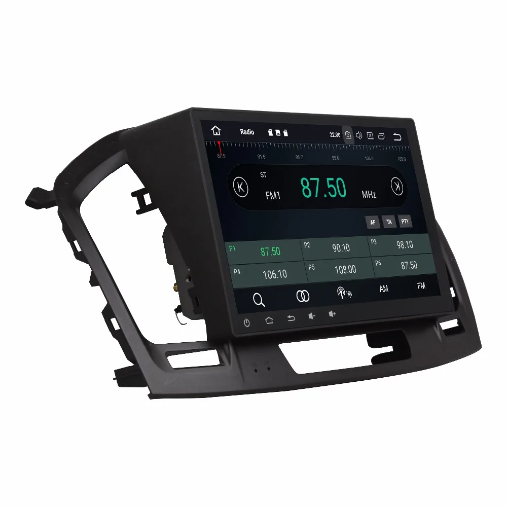 Best Navirider Android 8.0 radio tape recorder octa Core 4GB RAM 32GB rom with IPS screen for OPEL Insigina 2009-2012 head units 1