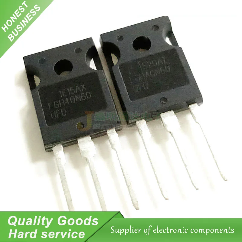 10 шт. FGH40N60UFD FGH40N60 40N60 TO247 IGBT трубка для сварки 600 в новый оригинальный | Электронные
