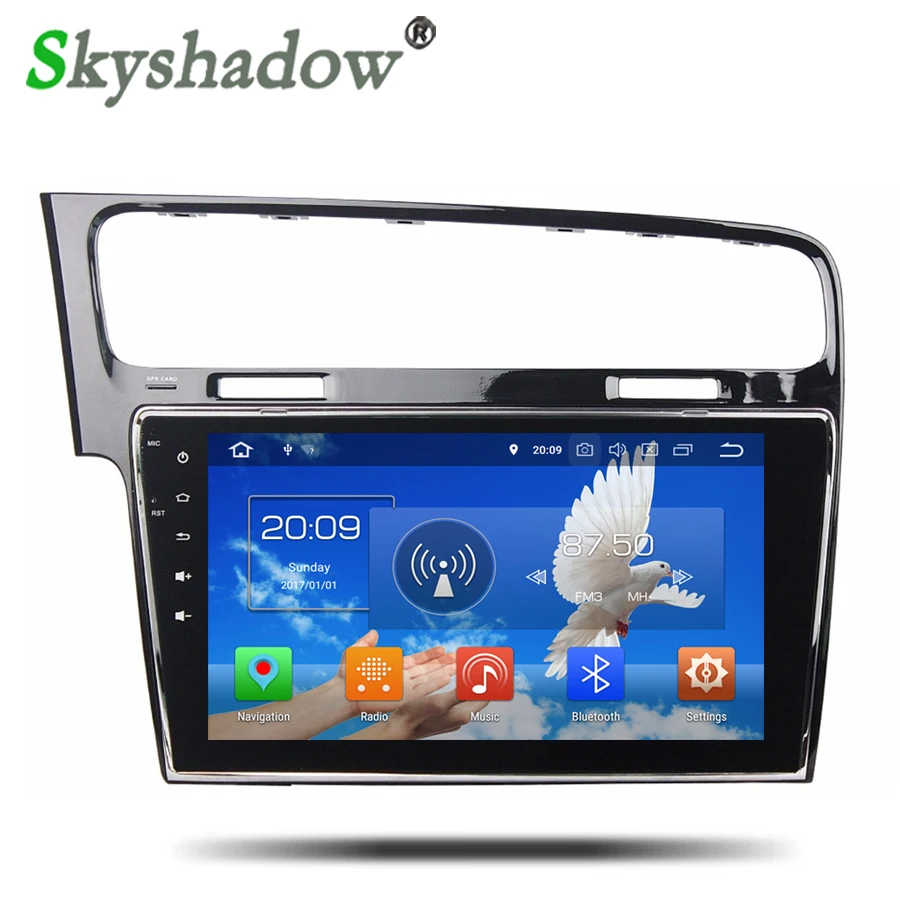 

Car Multimedia Player DSP IPS Android 9.0 8Core 4GB + 32GB GPS map RDS Radio Bluetooth 4.2 Wifi For VW Golf 7 MK7 2013 2014 2015