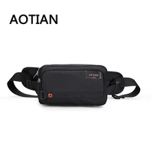 AOTIAN Новая высококачественная нейлоновая сумка на пояс, сумка на плечо для мужчин и женщин, поясная водонепроницаемая сумка-мессенджер, дорожная сумка