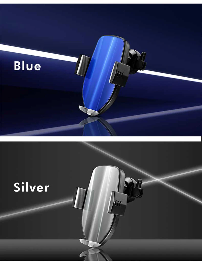 03Qi Charging Holder Fast Charging Car Wireless Mobile Phone Charger 