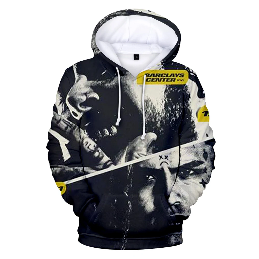 Post Malone 3D New Fashion Hoodies Women 2019 American Singer Exclusive Casual Hooded Sweatshirts 3