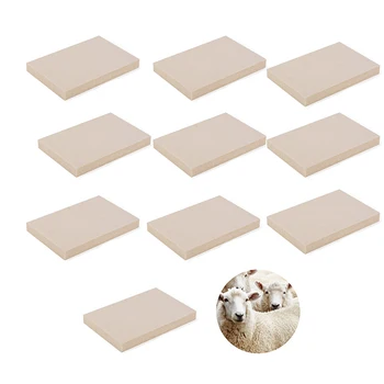 

EHDIS 10pcs Carbon Fiber Wool Customized Squeegee Vinyl Film Car Wrapping Wallpaper Old Glue Remover Scraper Window Tints Tool