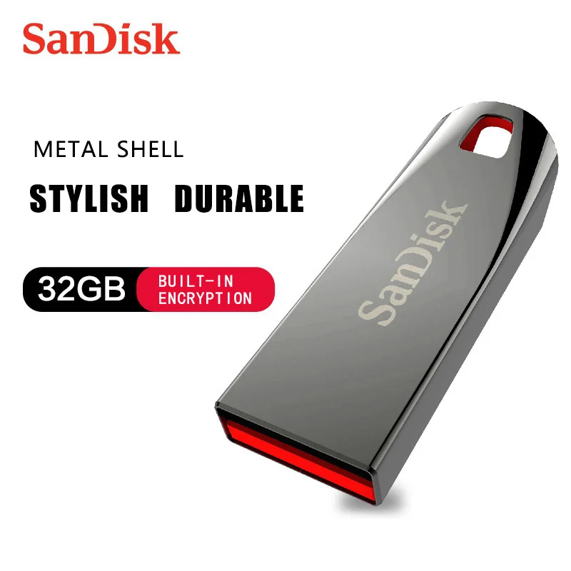 100% Оригинальный SanDisk CZ71 32 Гб USB флеш накопитель 64 ГБ Флешка 2 0 карта памяти 16