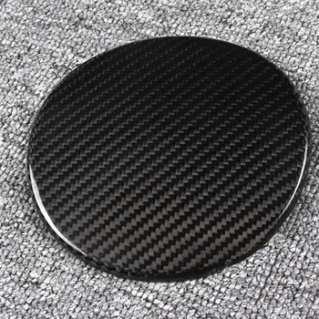 

3D Real Carbon Fiber Gas Fuel Cap Door Cover Pad Sticker Decal For Ferrari 458