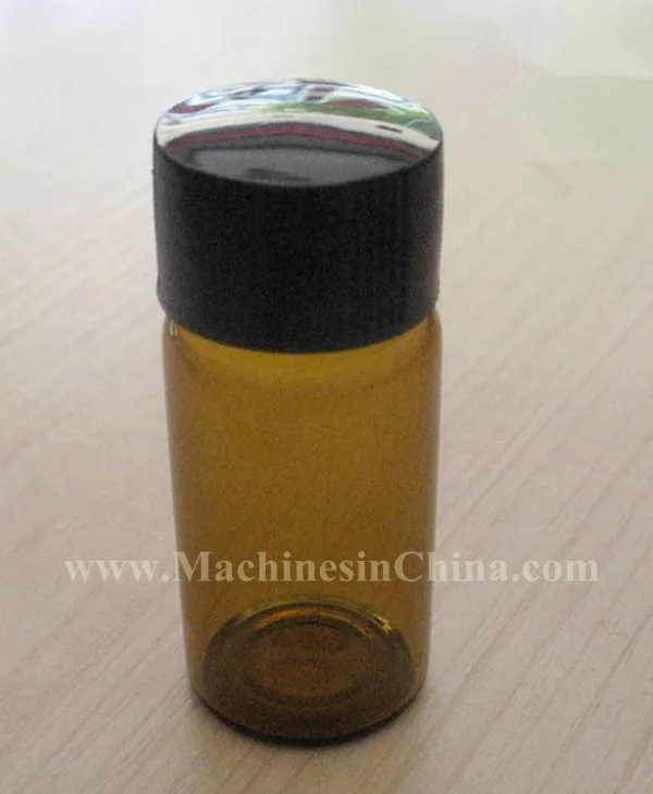 100pcs 10ml Brown Glass Screw Mouth Bottle