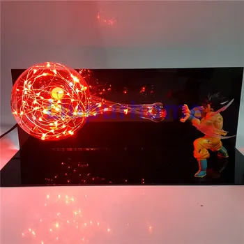 

Dragon Ball Z Son Goku light bulb Super Saiyan Kaiouken Led Light Bulb Anime Dragon Ball Super jiren Goku deration DIY light