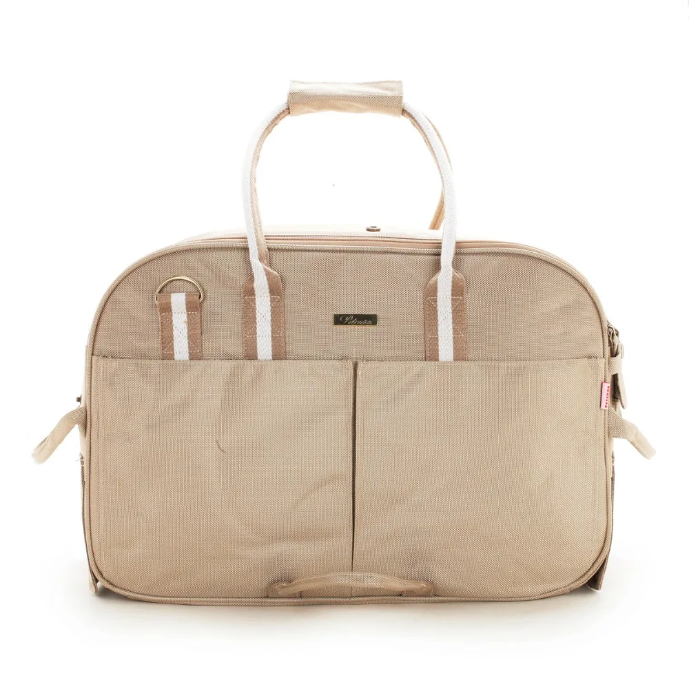 Хаки грубое зерно двойной скрепленный полиэстер холст для домашних собак Сумка Для Переноски модная маленькая сумка для щенков