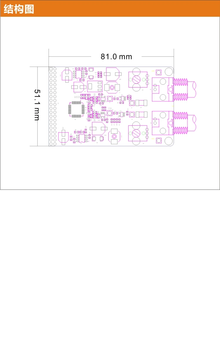 14 бит двухканальный модуль Da в сочетании с FPGA AN9767