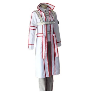 

Japanese Anime Sword Art Online Kazuto Kirigaya Kirito Cosplay Costume - Knights Of The Blood Mens Halloween Full Set