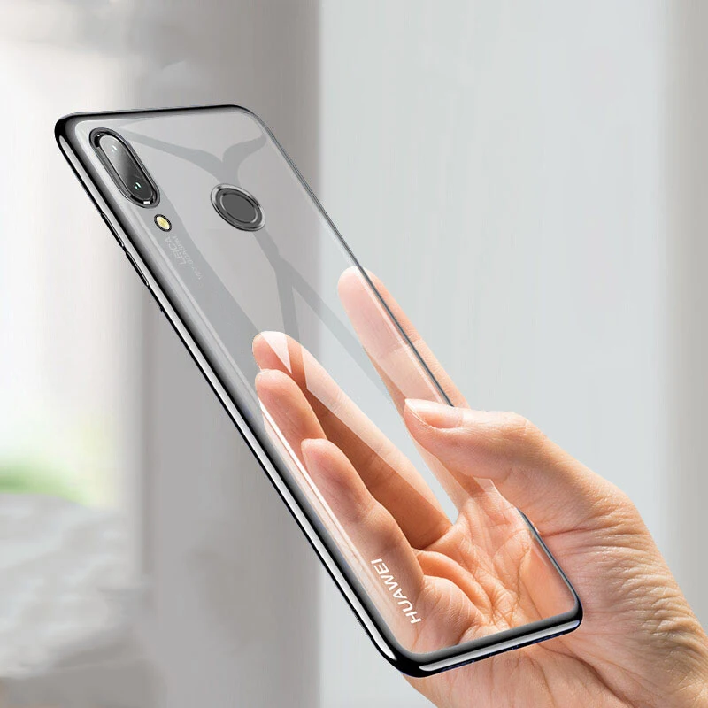 

Keajor case For Huawei honor 10 lite Case Soft Plating TPU Silicon Luxury Transparent Bumper Cover on For Huawei Honor 10 Lite