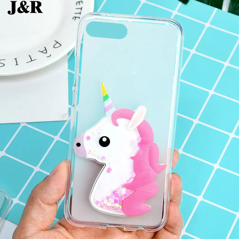 Liquid Quicksand Case For iPhone 6 6S 7 8 Plus Cover Cases For Apple iPhone X/10 Ten Silicone Bags Dynamic Glitter Owls Unicorn