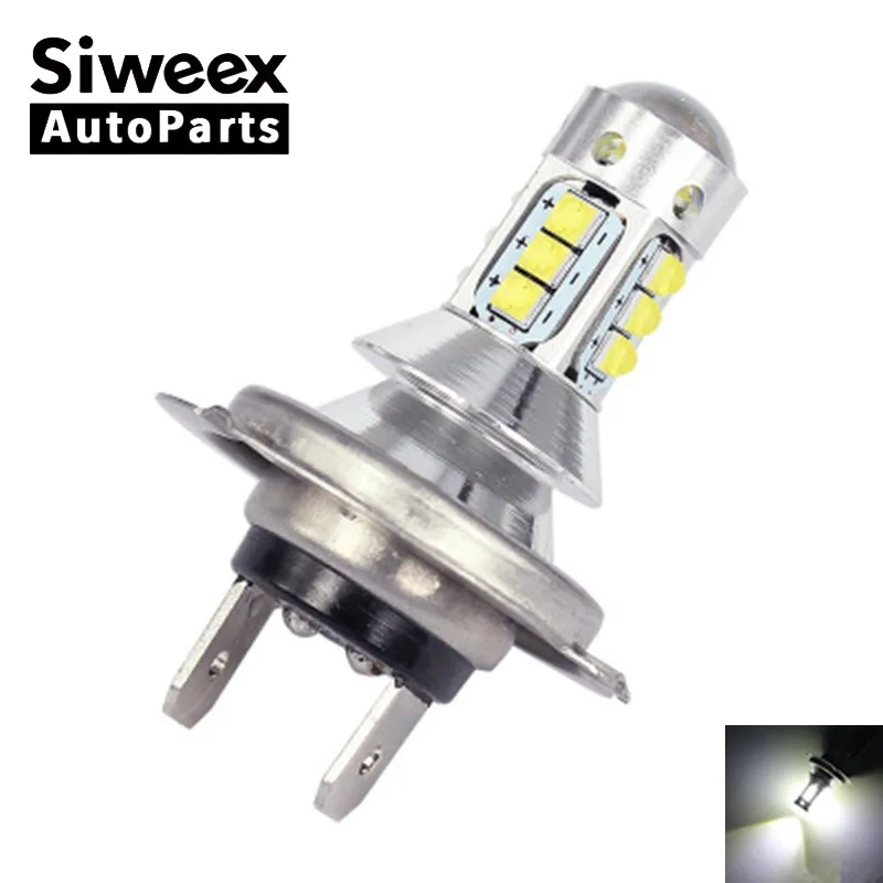 1 шт. Автомобильные светодиодные лампы H1 H3 H7 16 SMD 2525 | Автомобили и мотоциклы