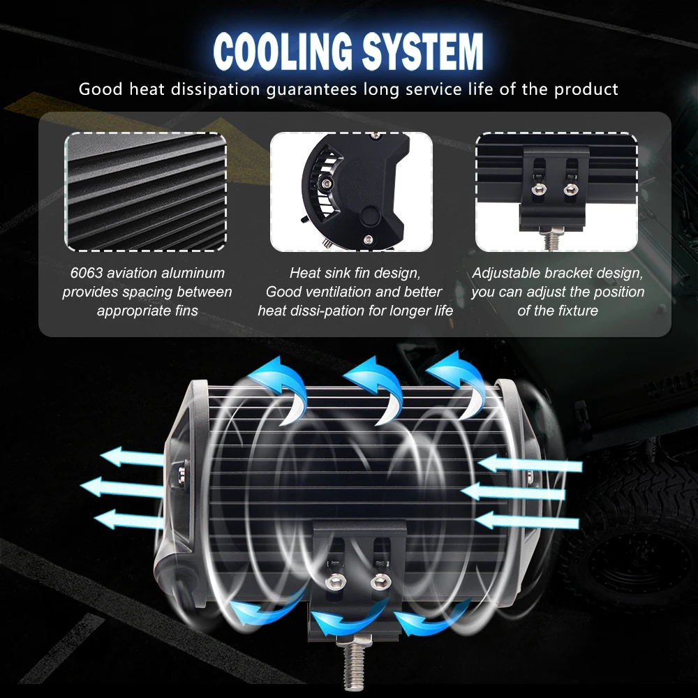 CO LIGHT Strobe 5inch 72W LED Work Light Bar Offroad Led Bar 12V 24V for Truck SUV ATV 4x4 4WD Jeep Led Driving Lamp 3000K 6500K CO LIGHT Strobe 5inch 72W LED Work Light Bar Offroad Led Bar 12V 24V for Truck SUV ATV 4x4 4WD Jeep Led Driving Lamp 3000K 6500K
