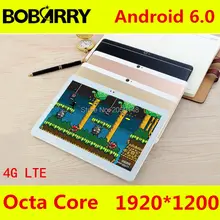 Бесплатная доставка 2017 новые 10 дюймов 3 г 4 г LTE планшетный ПК ocat core 4 ГБ Оперативная память 64 ГБ Встроенная память Две сим-карты, Android 6.0 IPS планшетный ПК 10