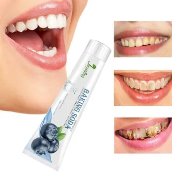 

110g Soda Whitening Toothpaste Fresh Toothpaste Remove Bright White Remove Teeth Stains Toothpaste