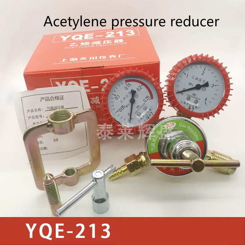 YQE-213 ацетилена Давление редуктор клапан регулятор латунь