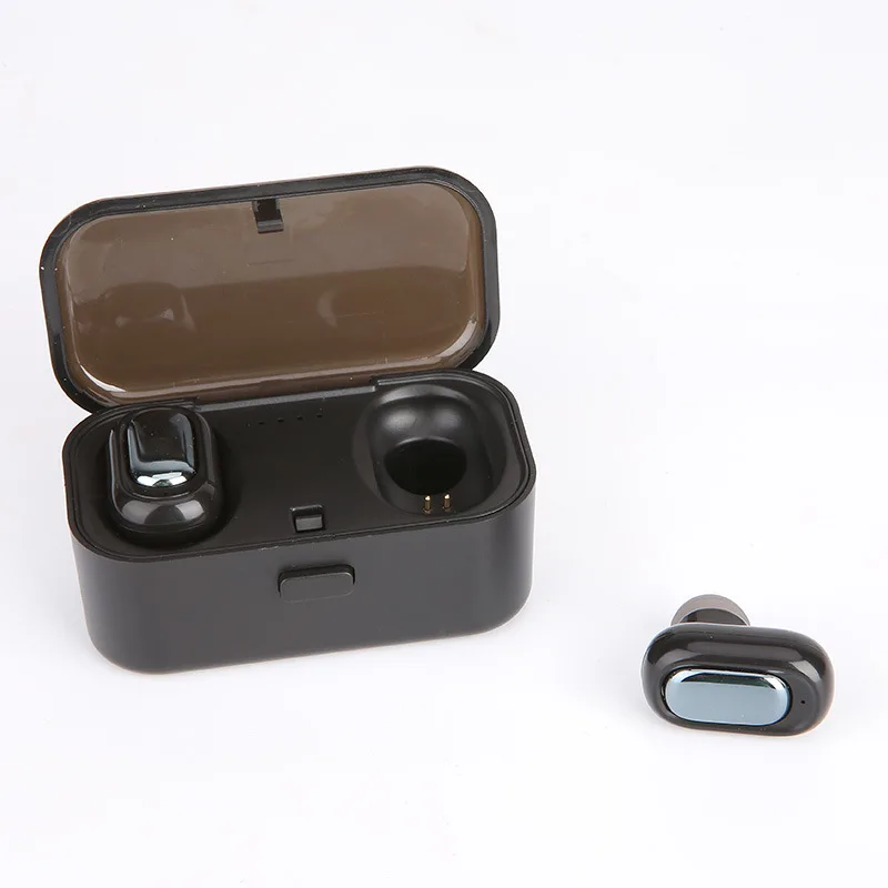 Bluetooth Earphones 5.0 TWS Mini Wireless Headset Stereo Deep Bass Earphone with Mic Charging Box for IPhone Android XIAOMI Bluetooth Earphones 5.0 TWS Mini Wireless Headset Stereo Deep Bass Earphone with Mic Charging Box for IPhone Android XIAOMI