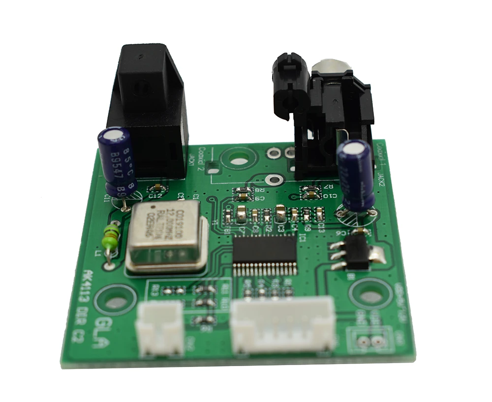 Lusya SPDIF коаксиальное волокно AK4113 приемник доска ies выход для ЦАП доска 32~ 192 кГц G10-007