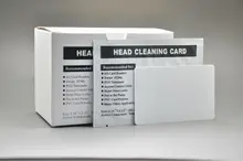Livraison gratuite-10 pièces CR80 IPA carte de nettoyage saturée pour imprimantes de cartes PVC, EFTPOS, lecteurs de cartes(China)