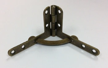 

Small Quadrant Hinges Set for humidor boxes/ cigar Case, 31*50*1.2mm 90degree -free shipping