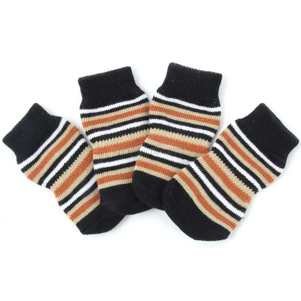Нескользящие носки для собак разных цветов Размеры S M L XL|puppy shoes|dogs pets sockspet dog socks |
