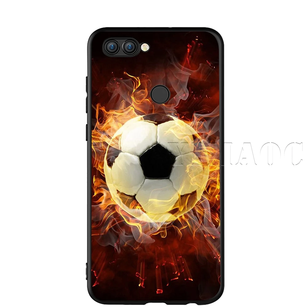 Силиконовый чехол YIMAOC Fire football для huawei mate 10 P8 P9 P10 P20 Lite Pro P Y7 Y9 Smart Mini - Цвет: 5