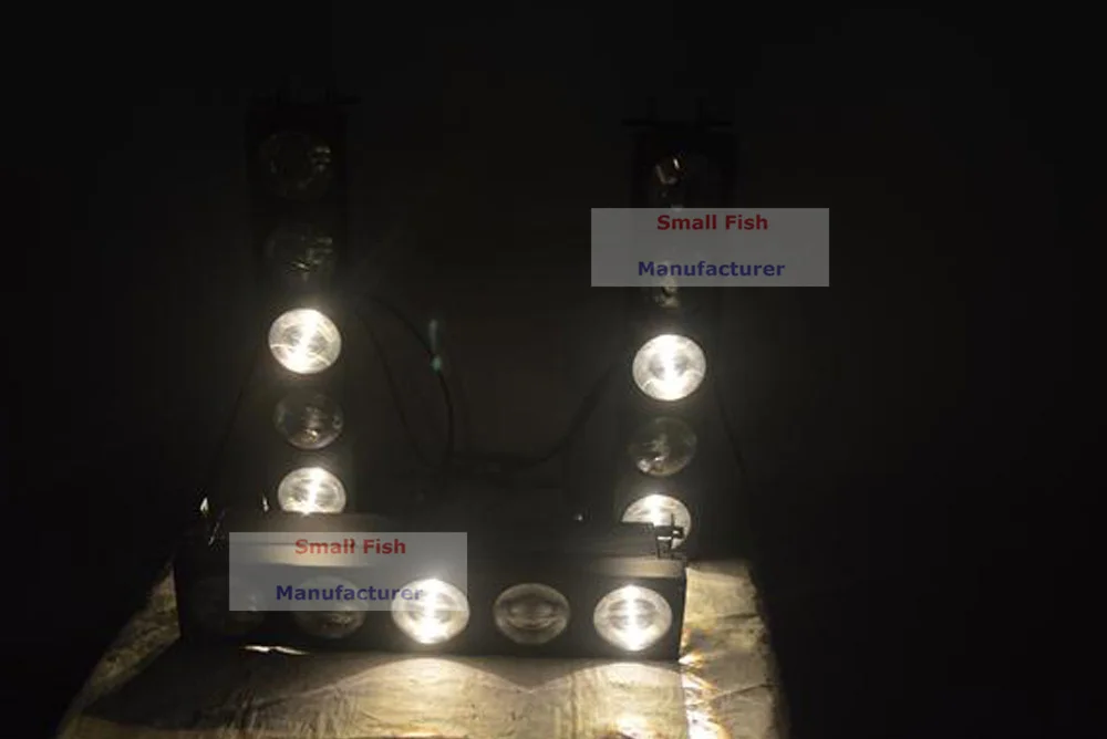 4 упаковки заводских продаж 5 глаз 30 Вт Led Audience Light COB power 150 Вт теплый белый или холодный белый опционально Пиксельная матрица заливающего света - Цвет: Cold White